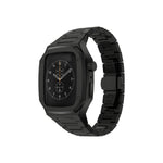 Apple Watch Uyumlu Belize Kasa Koruyucu Kordon Siyah  bikordon