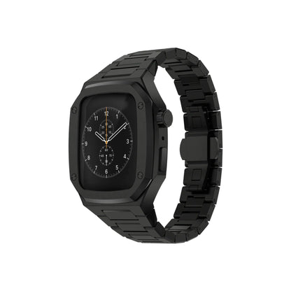 Apple Watch Uyumlu Belize Kasa Koruyucu Kordon Siyah  bikordon