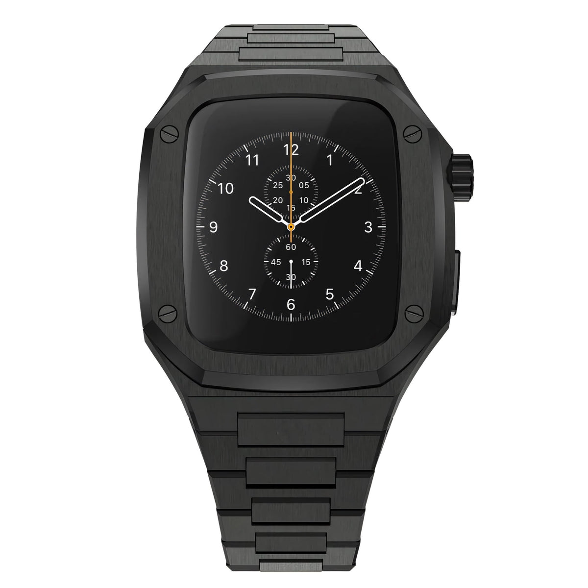 Apple Watch Uyumlu Belize Kasa Koruyucu Kordon Siyah  bikordon