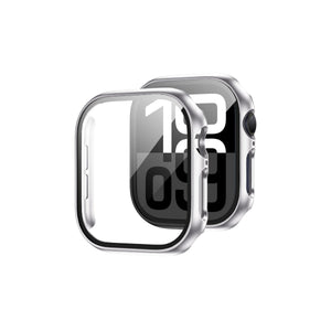 Apple Watch Uyumlu Ekran Koruyucu Gri Renkli Kasa  bikordon