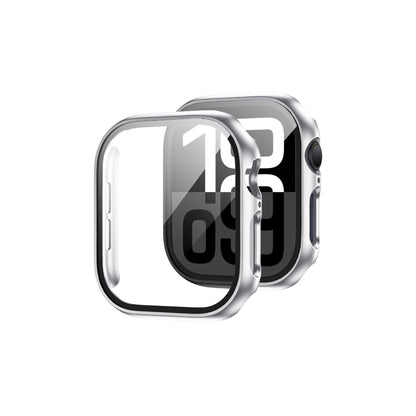 Apple Watch Uyumlu Ekran Koruyucu Gri Renkli Kasa  bikordon