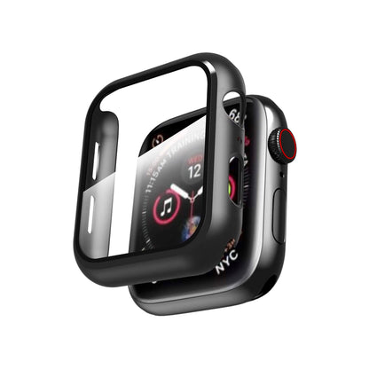 Apple Watch Uyumlu Ekran Koruyucu Kasa Siyah  bikordon