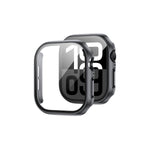 Apple Watch Uyumlu Ekran Koruyucu Koyu Gri Renkli Kasa  bikordon