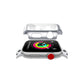 Apple Watch Uyumlu Ekran Koruyucu Gri Renkli Kasa  bikordon