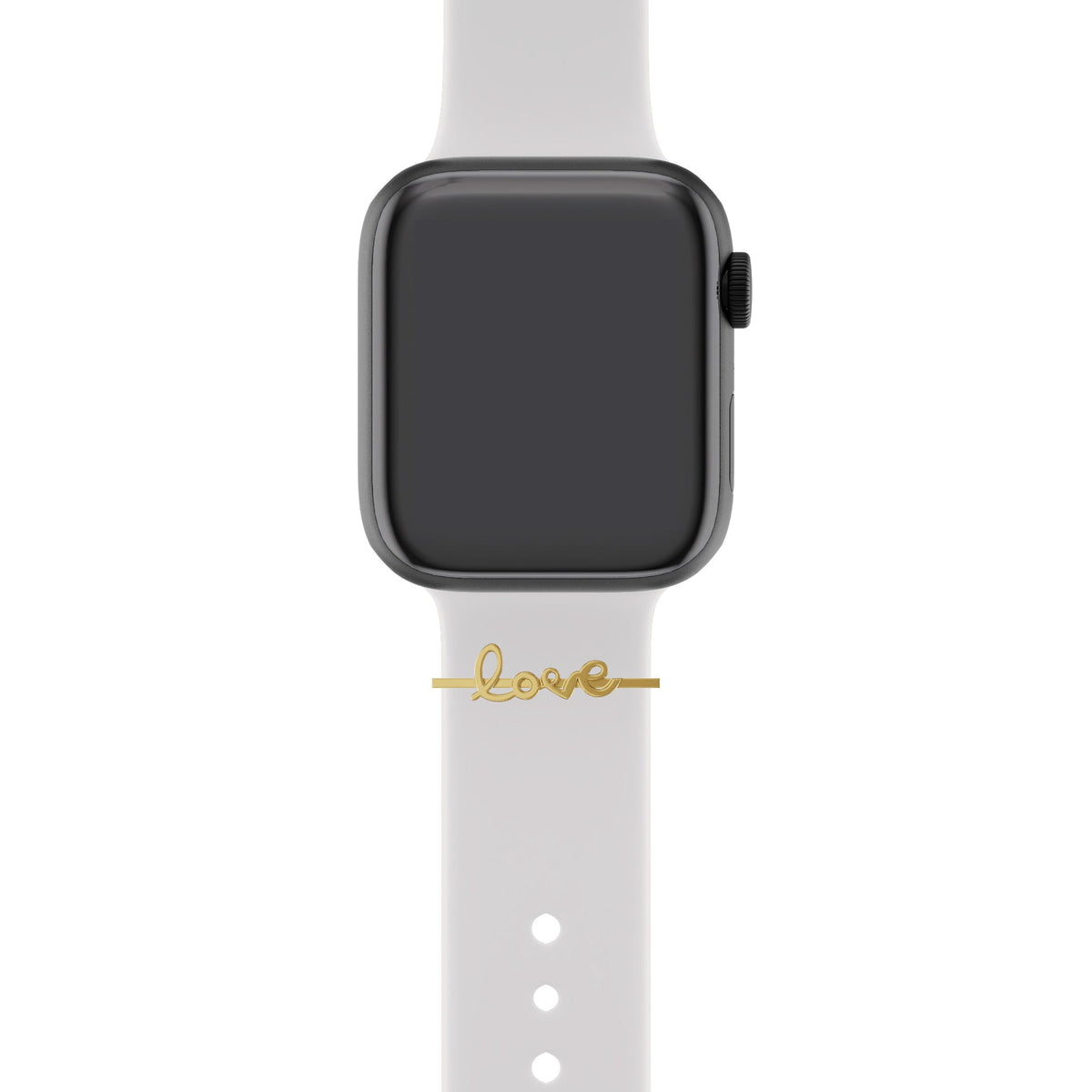 Apple Watch Uyumlu Kordon Süsü Charm Love  bikordon