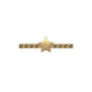Apple Watch Uyumlu Kordon Süsü Charm Zircon Star Gold bikordon