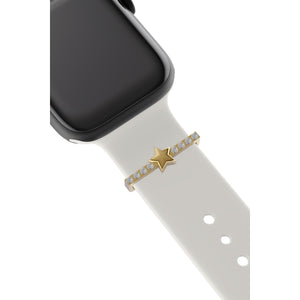 Apple Watch Uyumlu Kordon Süsü Charm Zircon Star  bikordon