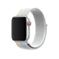 Apple Watch Uyumlu Spor Loop Kordon Beyaz Gökkuşağı  bikordon