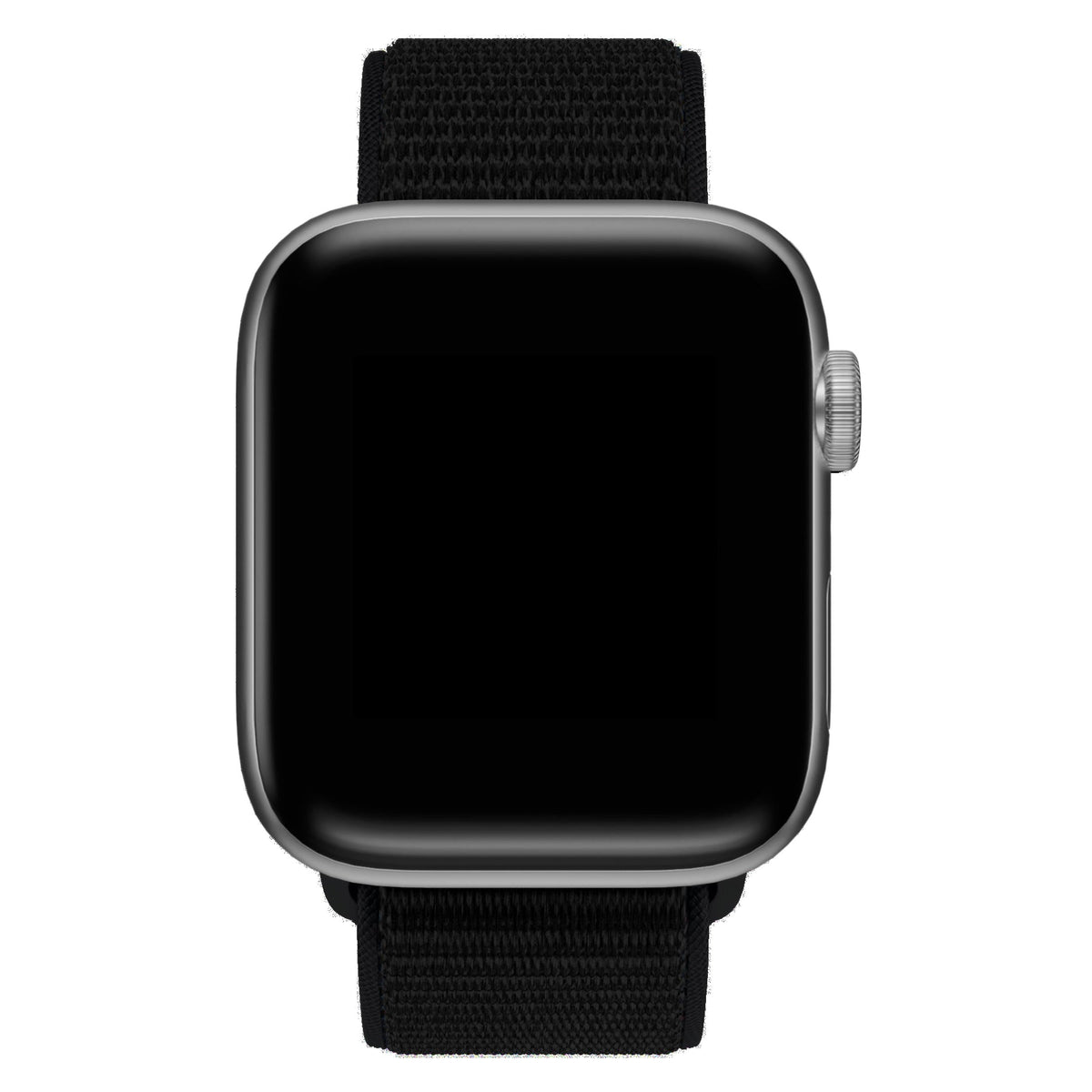 Apple Watch Uyumlu Spor Loop Kordon Dark Black  bikordon