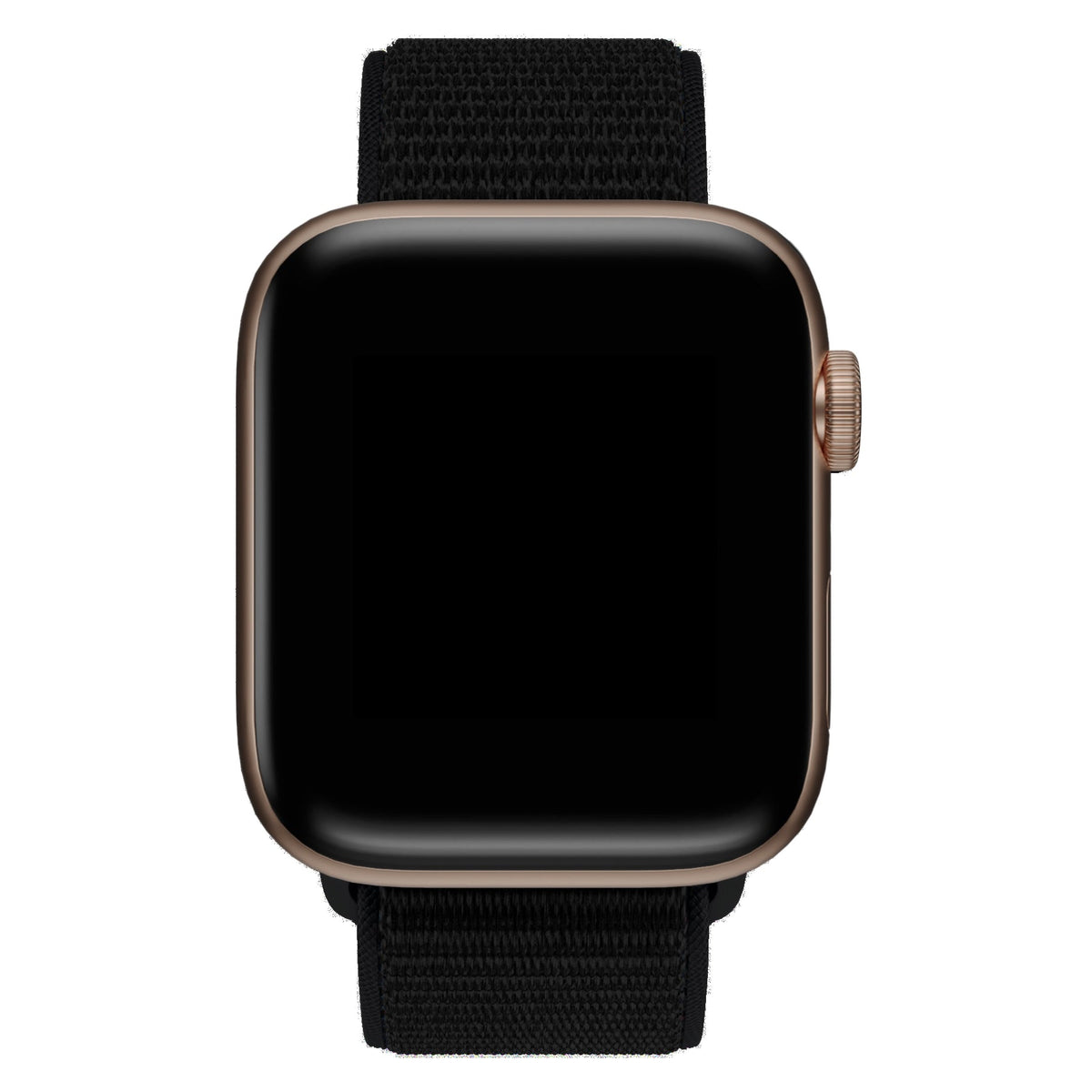 Apple Watch Uyumlu Spor Loop Kordon Dark Black  bikordon