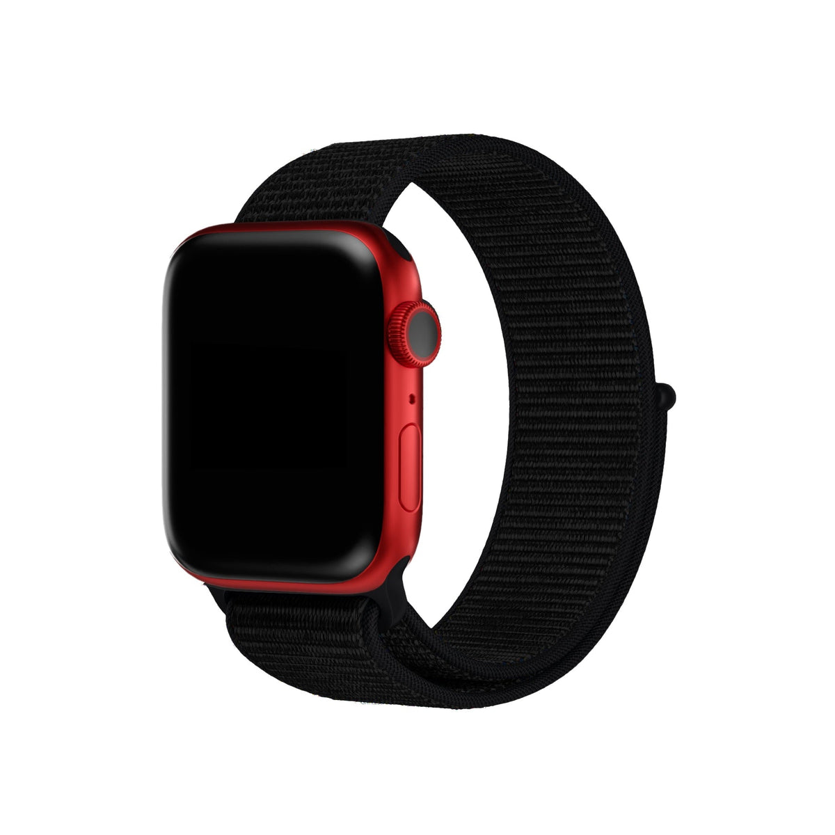Apple Watch Uyumlu Spor Loop Kordon Dark Black  bikordon