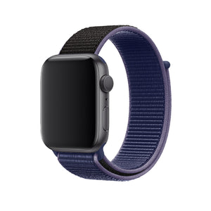Apple Watch Uyumlu Spor Loop Kordon Gece Mavi  bikordon