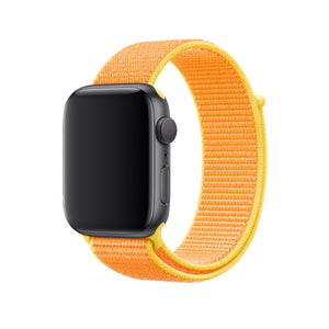 Apple Watch Uyumlu Spor Loop Kordon Güneş Sarı  bikordon
