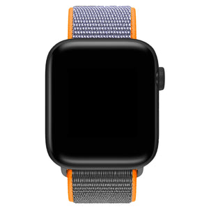 Apple Watch Uyumlu Spor Loop Kordon Kaya Turuncu  bikordon