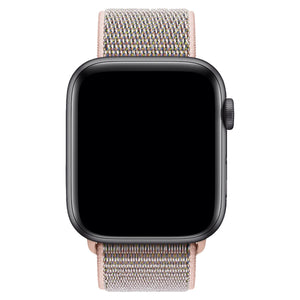 Apple Watch Uyumlu Spor Loop Kordon Kum Pembe  bikordon