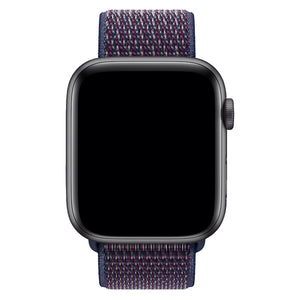 Apple Watch Uyumlu Spor Loop Kordon Lacivert  bikordon