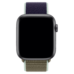 Apple Watch Uyumlu Spor Loop Kordon Uçuk Haki  bikordon