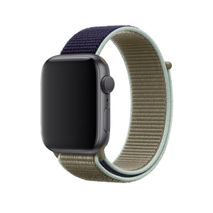 Apple Watch Uyumlu Spor Loop Kordon Uçuk Haki  bikordon