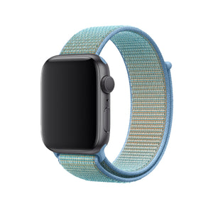 Apple Watch Uyumlu Spor Loop Kordon Mavi Kantaron  bikordon