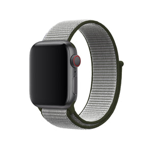 Apple Watch Uyumlu Spor Loop Kordon Gri Haki  bikordon