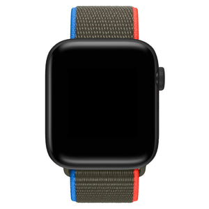 Apple Watch Uyumlu Spor Loop Kordon Olive  bikordon