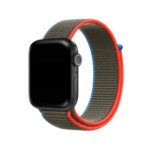 Apple Watch Uyumlu Spor Loop Kordon Olive  bikordon