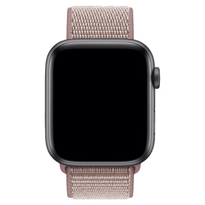 Apple Watch Uyumlu Spor Loop Kordon Puce Pembe  bikordon
