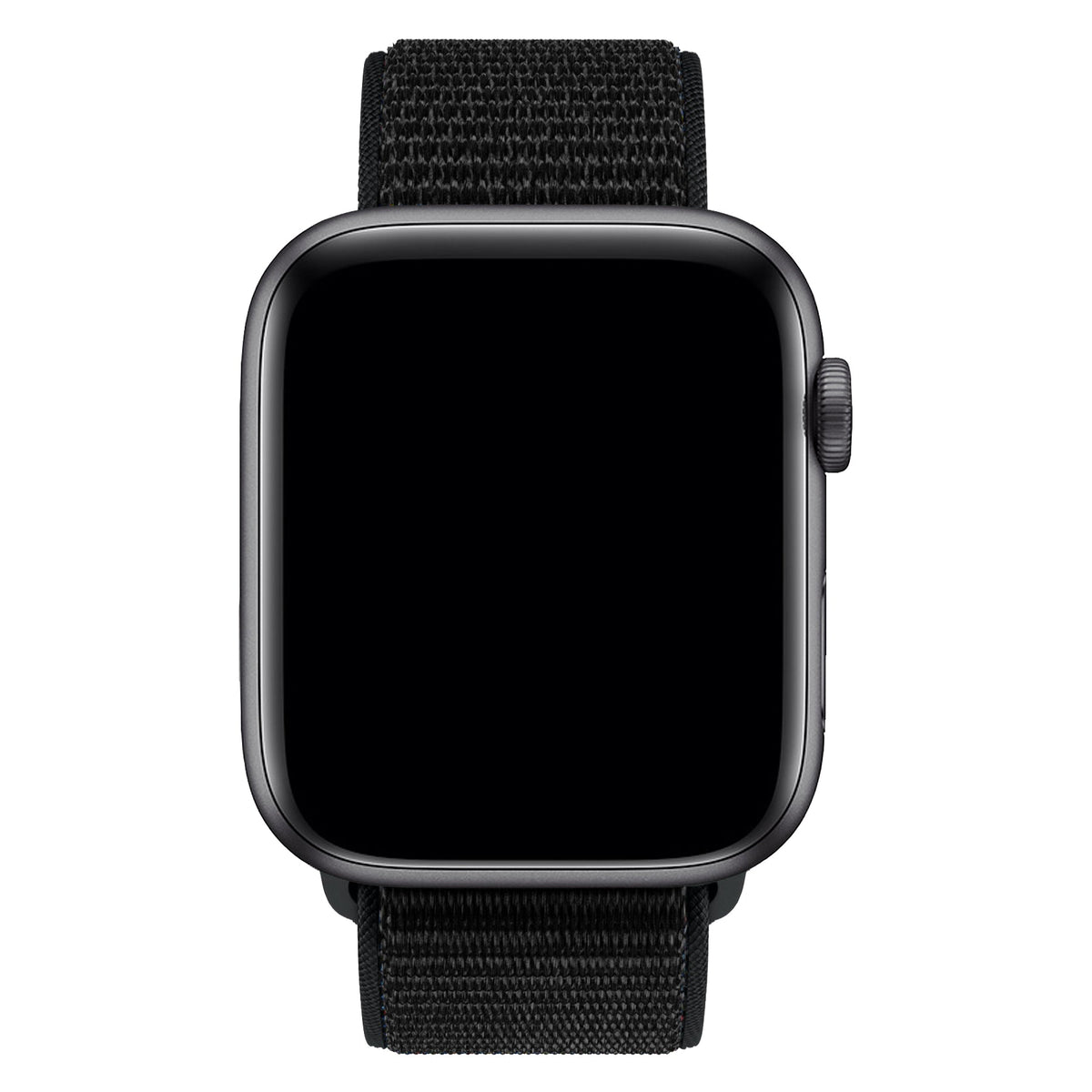 Apple Watch Uyumlu Spor Loop Kordon Siyah  bikordon