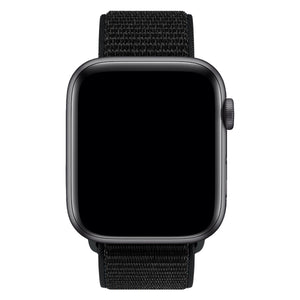 Apple Watch Uyumlu Spor Loop Kordon Siyah  bikordon