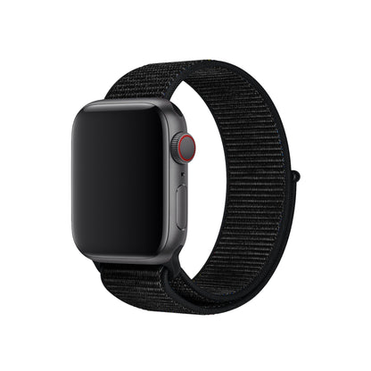 Apple Watch Uyumlu Spor Loop Kordon Siyah  bikordon