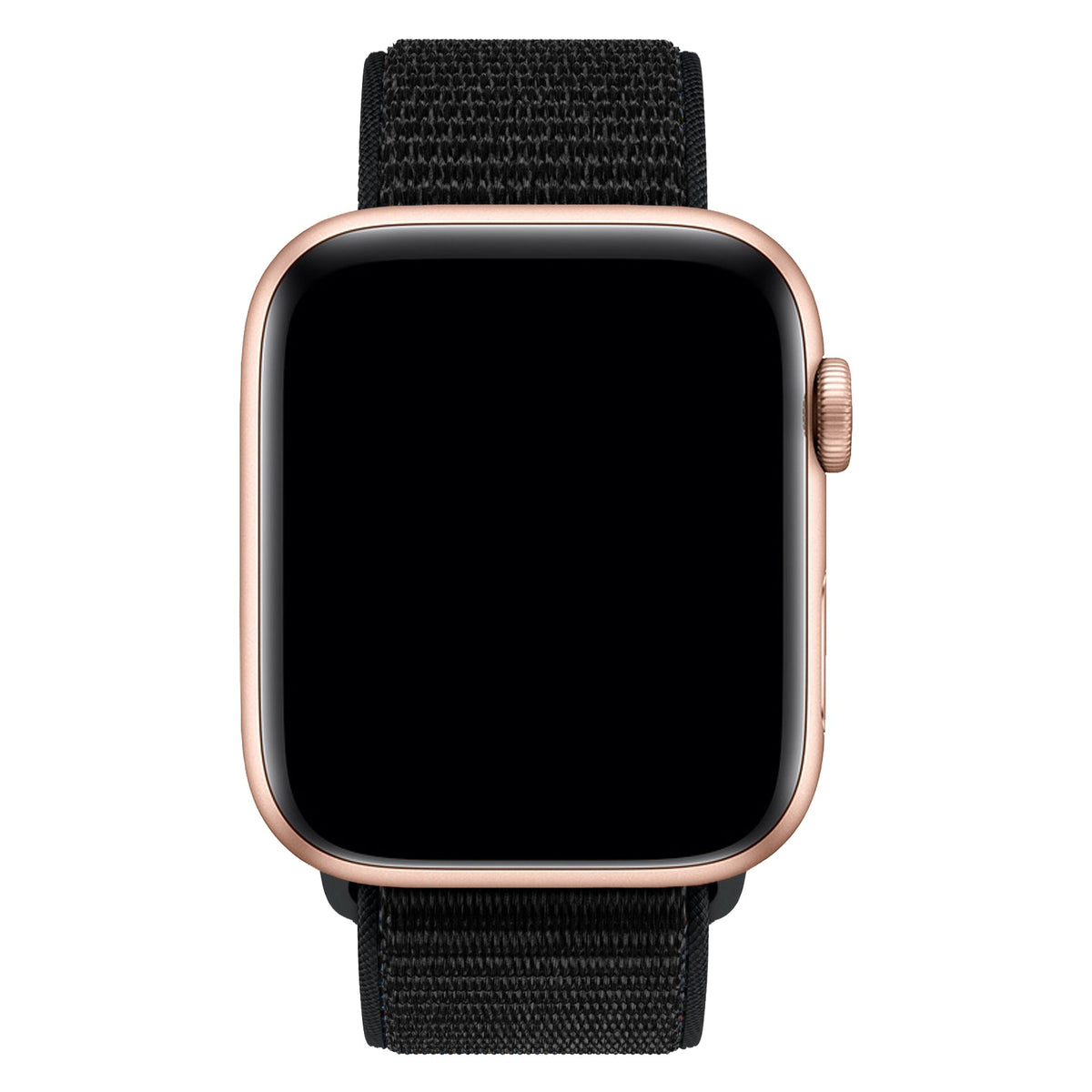 Apple Watch Uyumlu Spor Loop Kordon Siyah  bikordon