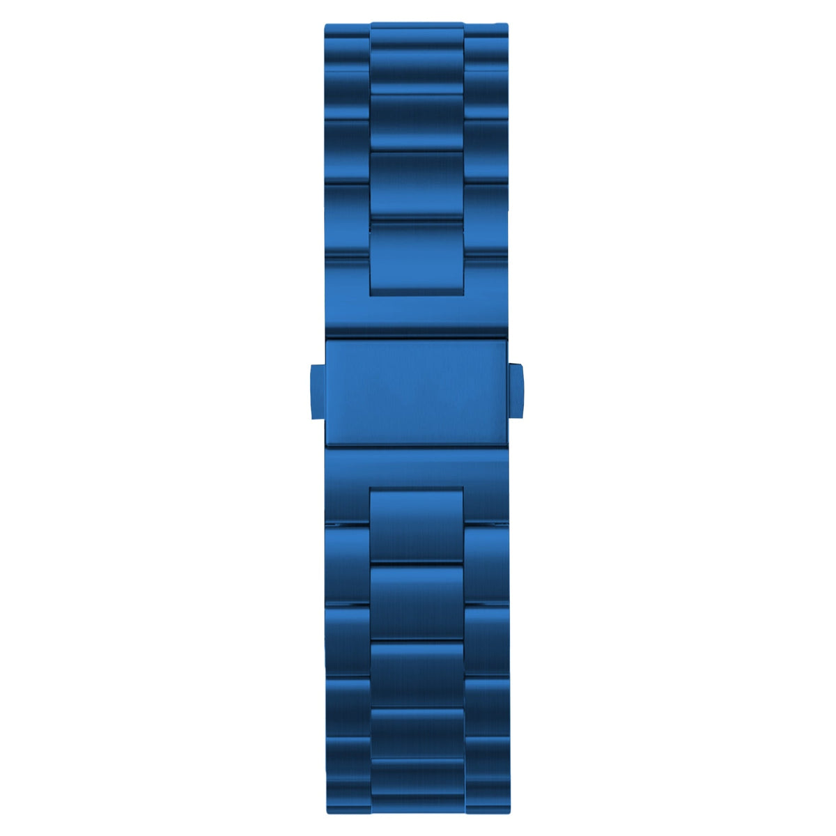 Apple Watch Uyumlu Üç Bakla Çelik Loop Kordon Mavi  bikordon