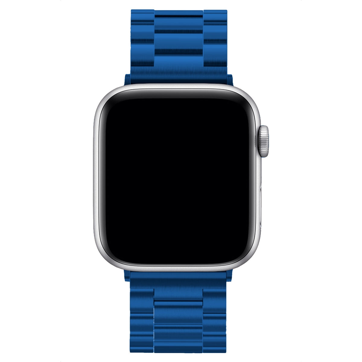 Apple Watch Uyumlu Üç Bakla Çelik Loop Kordon Mavi  bikordon
