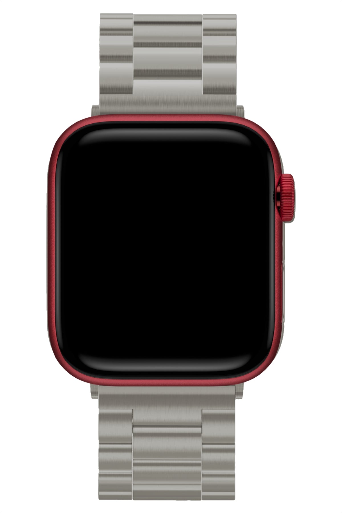 Apple Watch Uyumlu Üç Bakla Çelik Loop Kordon Titanyum  bikordon
