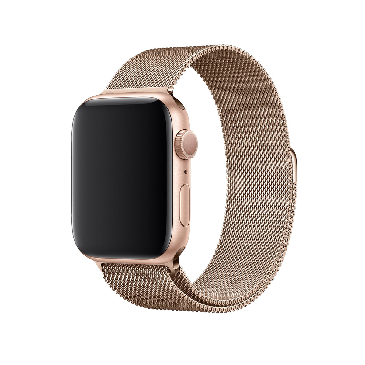 Apple Watch Uyumlu Metal Milano Loop Gold  bikordon