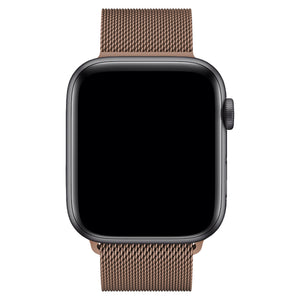 Apple Watch Uyumlu Metal Milano Loop Bronz  bikordon