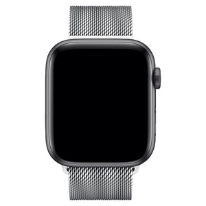 Apple Watch Uyumlu Metal Milano Loop Gümüş  bikordon