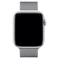 Apple Watch Uyumlu Metal Milano Loop Gümüş  bikordon