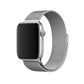 Apple Watch Uyumlu Metal Milano Loop Gümüş  bikordon
