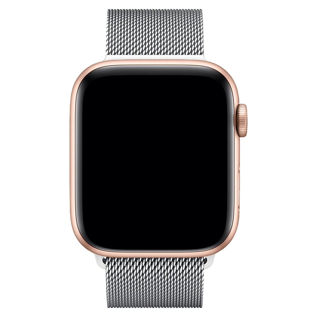 Apple Watch Uyumlu Metal Milano Loop Gümüş  bikordon