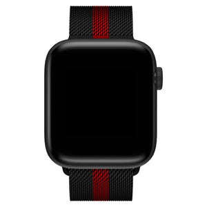Apple Watch Uyumlu Metal Milano Loop Racing Red  bikordon