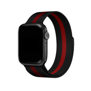Apple Watch Uyumlu Metal Milano Loop Racing Red  bikordon