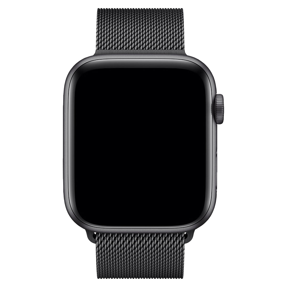 Apple Watch Uyumlu Metal Milano Loop Siyah  bikordon
