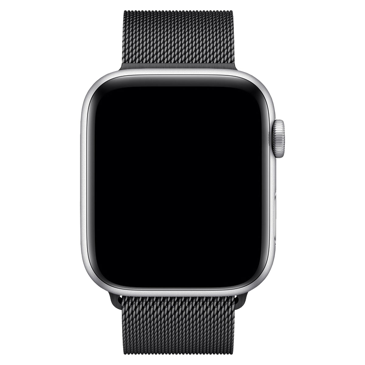 Apple Watch Uyumlu Metal Milano Loop Siyah  bikordon