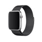 Apple Watch Uyumlu Metal Milano Loop Siyah  bikordon