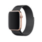 Apple Watch Uyumlu Metal Milano Loop Siyah  bikordon