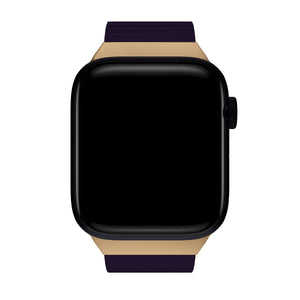 Apple Watch Uyumlu Premium Deri Loop Kordon Pansy  bikordon