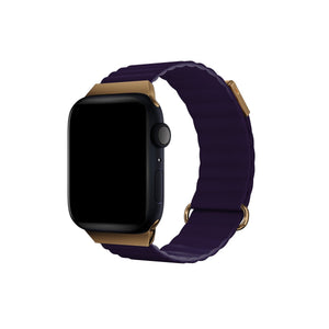 Apple Watch Uyumlu Premium Deri Loop Kordon Pansy  bikordon