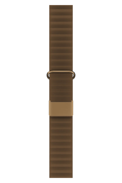 Apple Watch Uyumlu Premium Deri Loop Kordon Tawny  bikordon