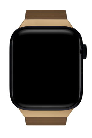 Apple Watch Uyumlu Premium Deri Loop Kordon Tawny